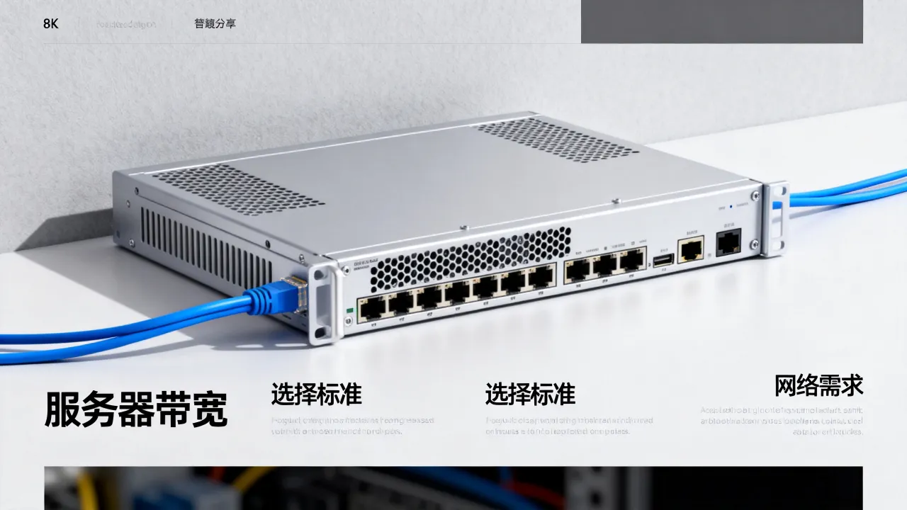 网站服务器宽带是什么，如何选择适合的带宽？