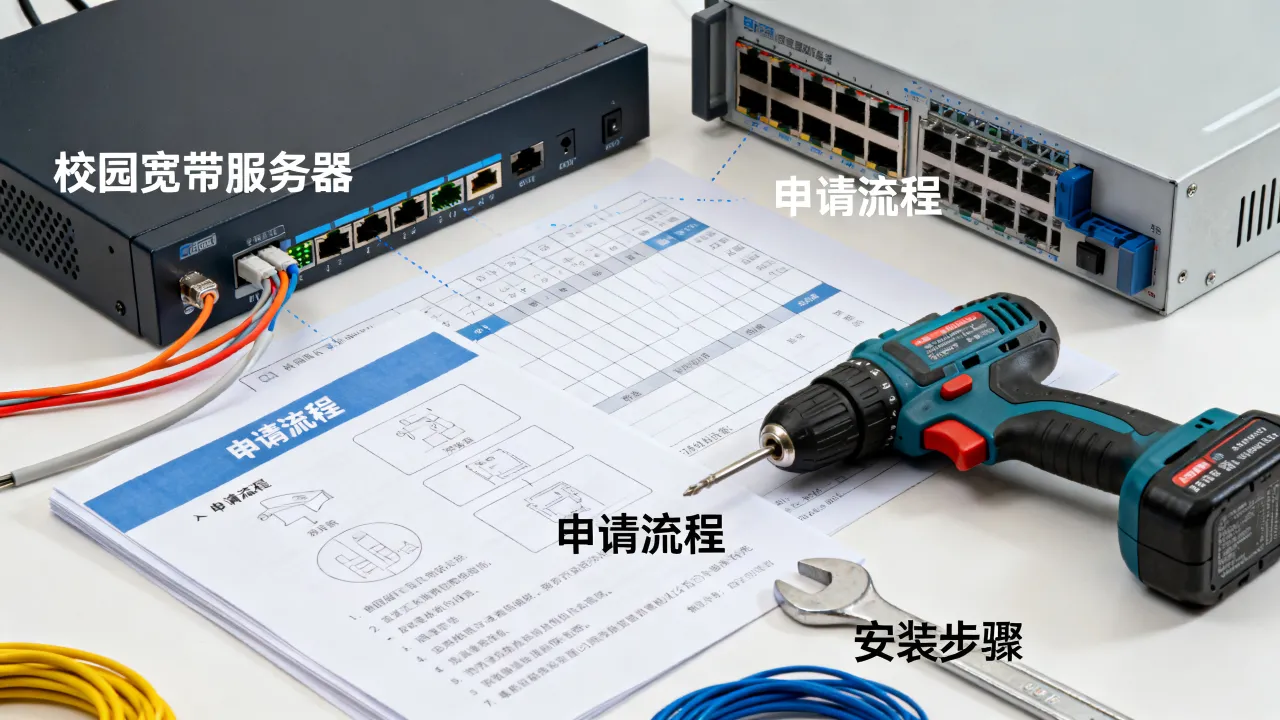 什么是校园宽带服务器，校园宽带服务器怎么申请和安装