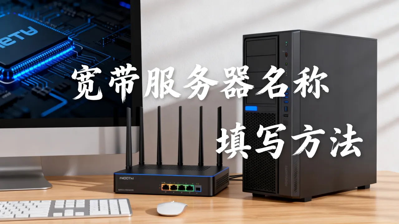 什么是宽带服务器名称,宽带服务器名称怎么填写? 什么是宽带服务器名称,宽带服务器名称怎么填写?