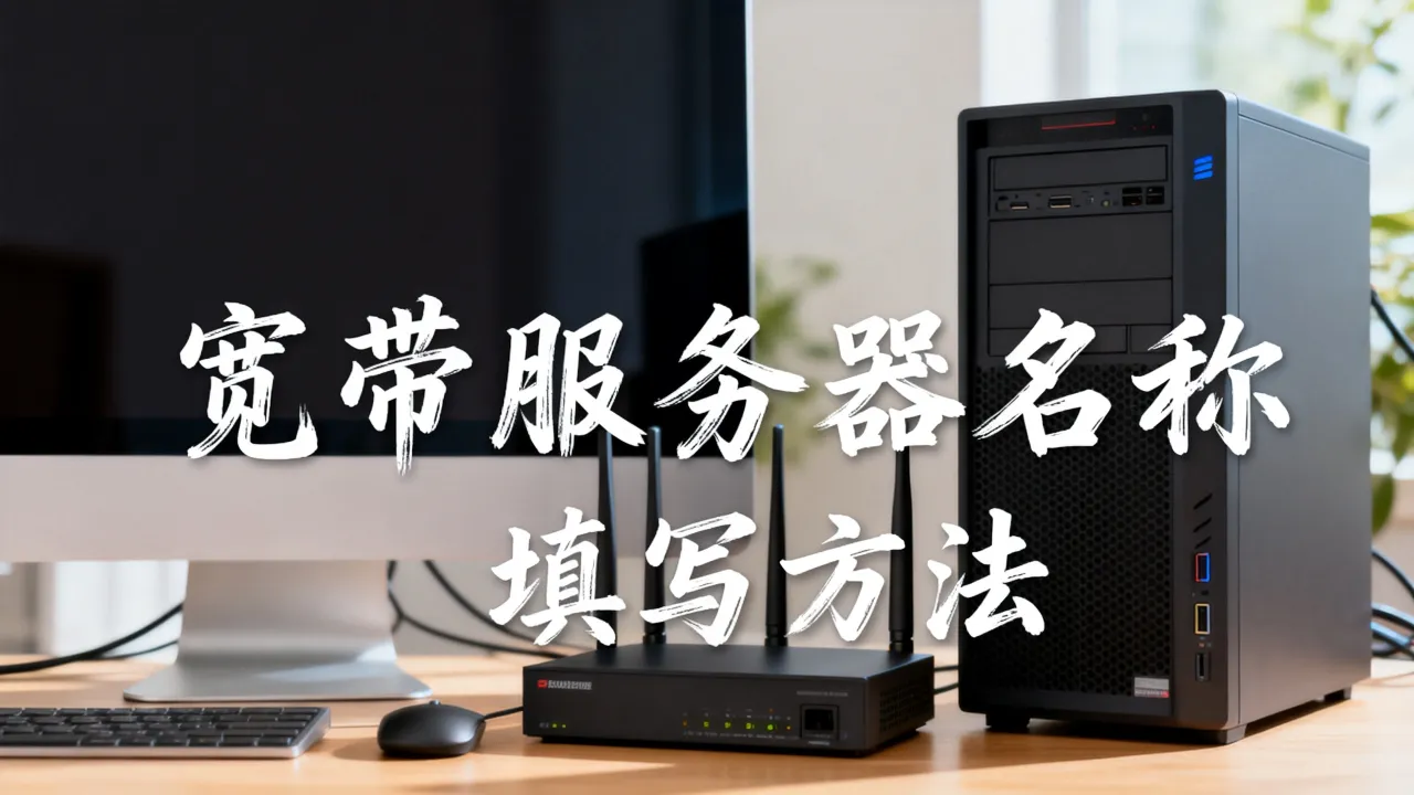什么是宽带服务器名称,宽带服务器名称怎么填写? 什么是宽带服务器名称,宽带服务器名称怎么填写?