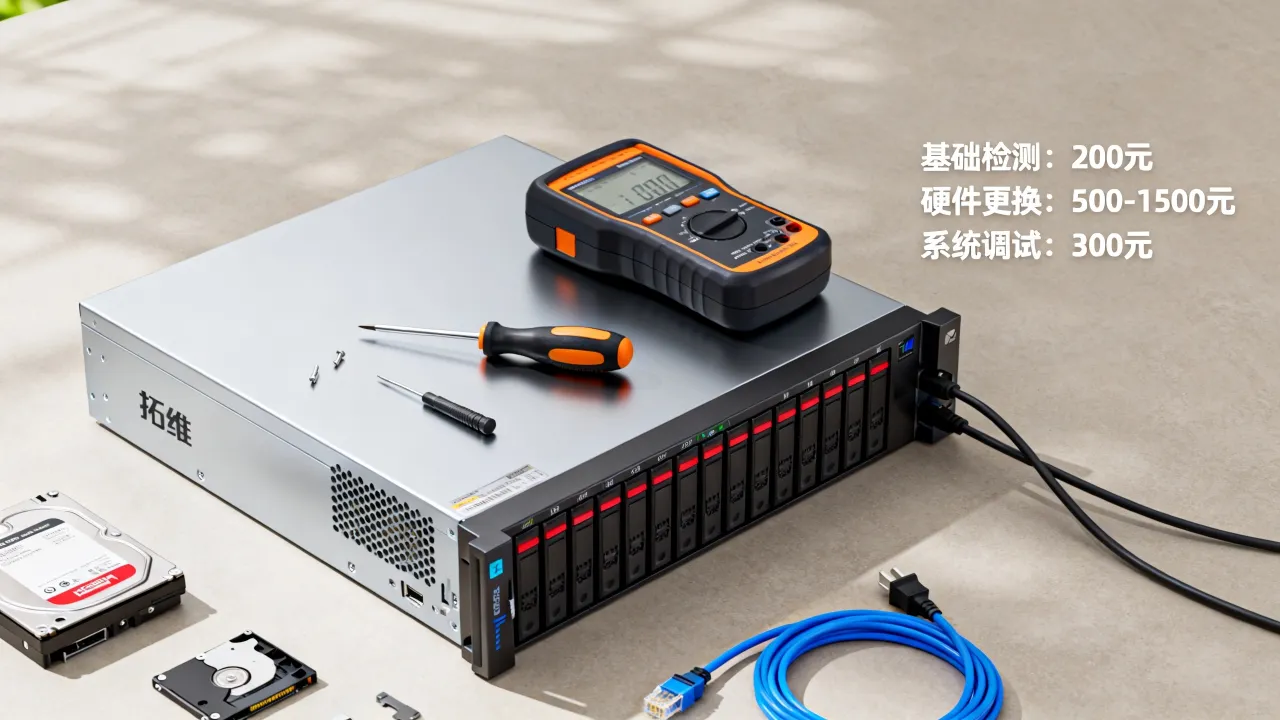拓维服务器维修多少钱一次？拓维服务器维修价格表