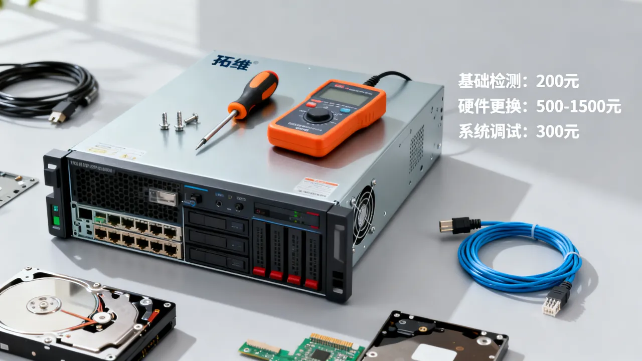 拓维服务器维修多少钱一次？拓维服务器维修价格表