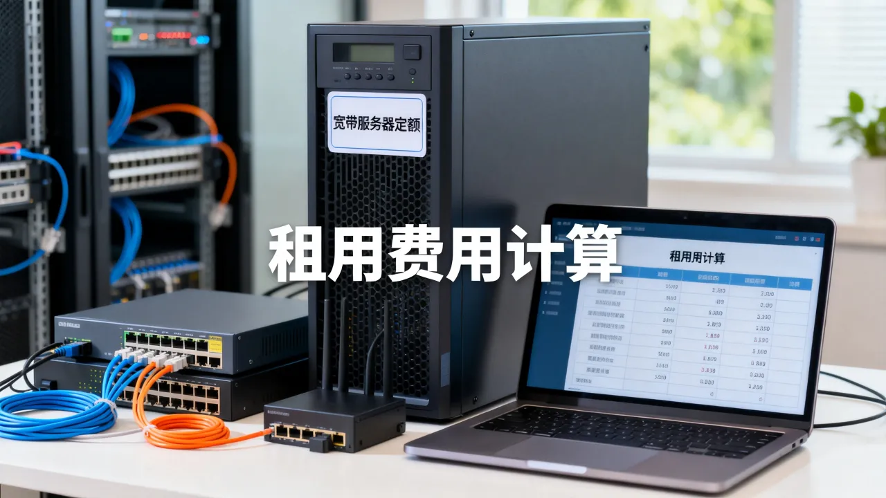 宽带服务器套什么定额，服务器租用费用怎么算