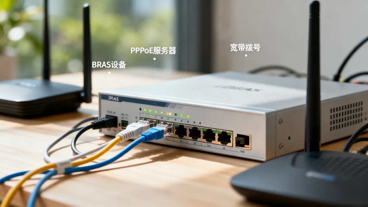 宽带拨号服务器叫什么，PPPoE服务器和BRAS设备有何区别