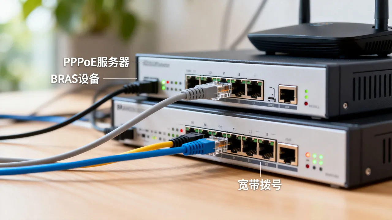 宽带拨号服务器叫什么，PPPoE服务器和BRAS设备有何区别