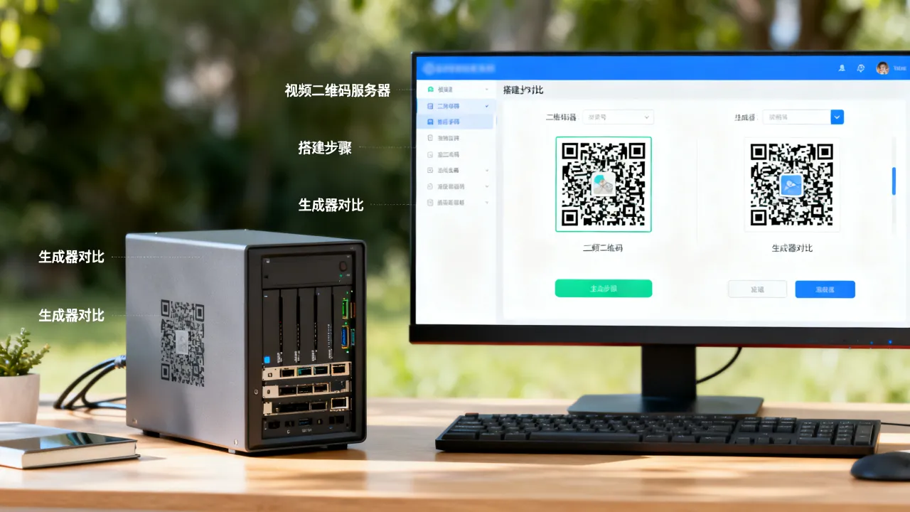 视频二维码服务器是什么？如何搭建，视频二维码生成器哪个好