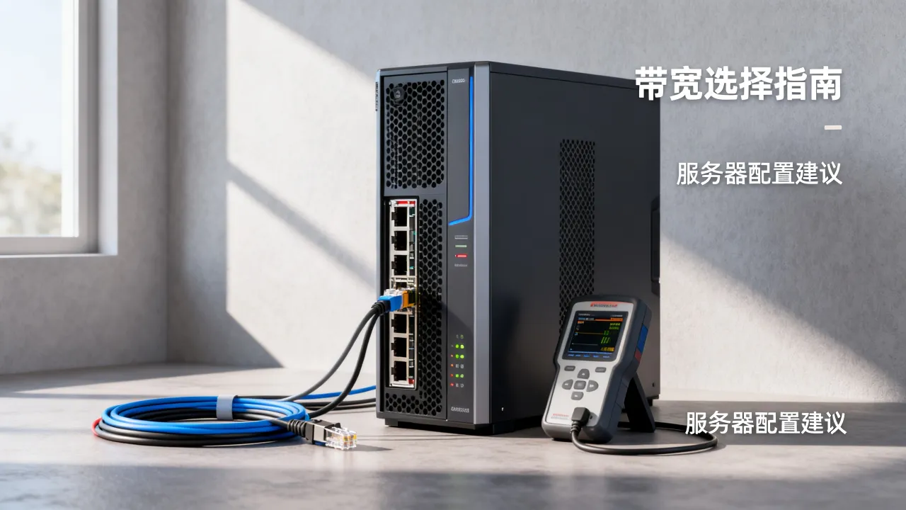 服务器配什么宽带,如何选择带宽大小?