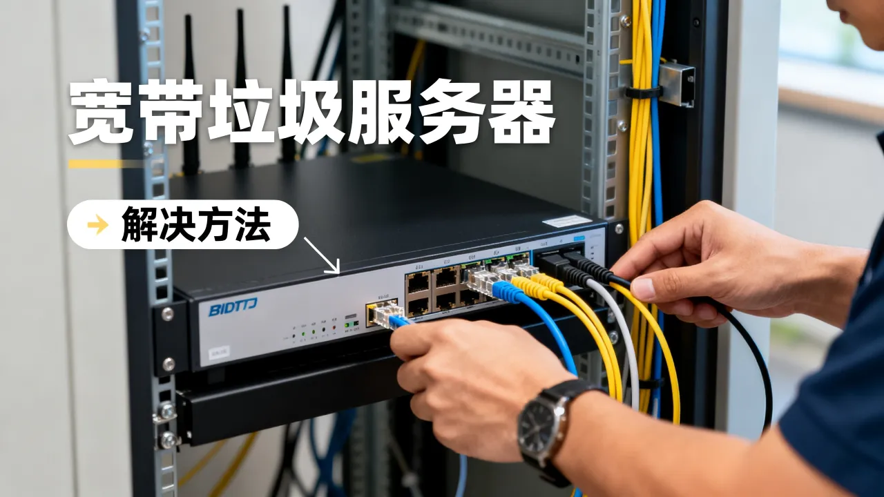 宽带垃圾服务器是什么？垃圾服务器怎么解决？