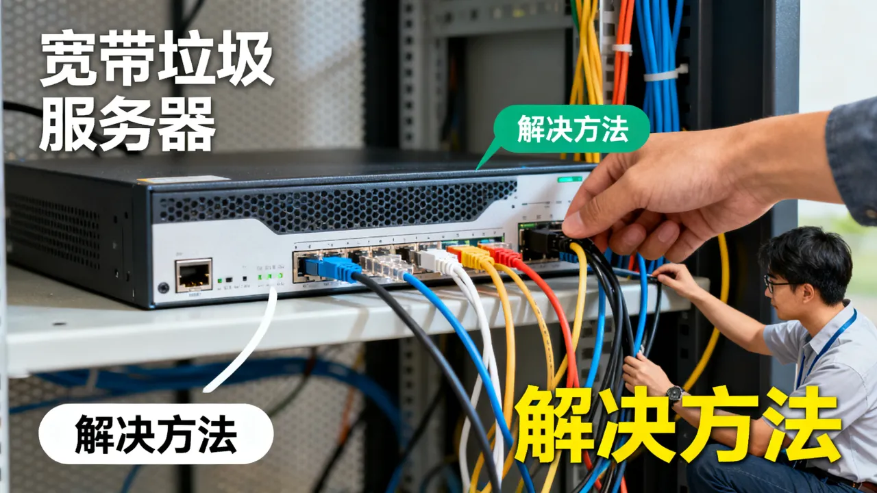 宽带垃圾服务器是什么？垃圾服务器怎么解决？