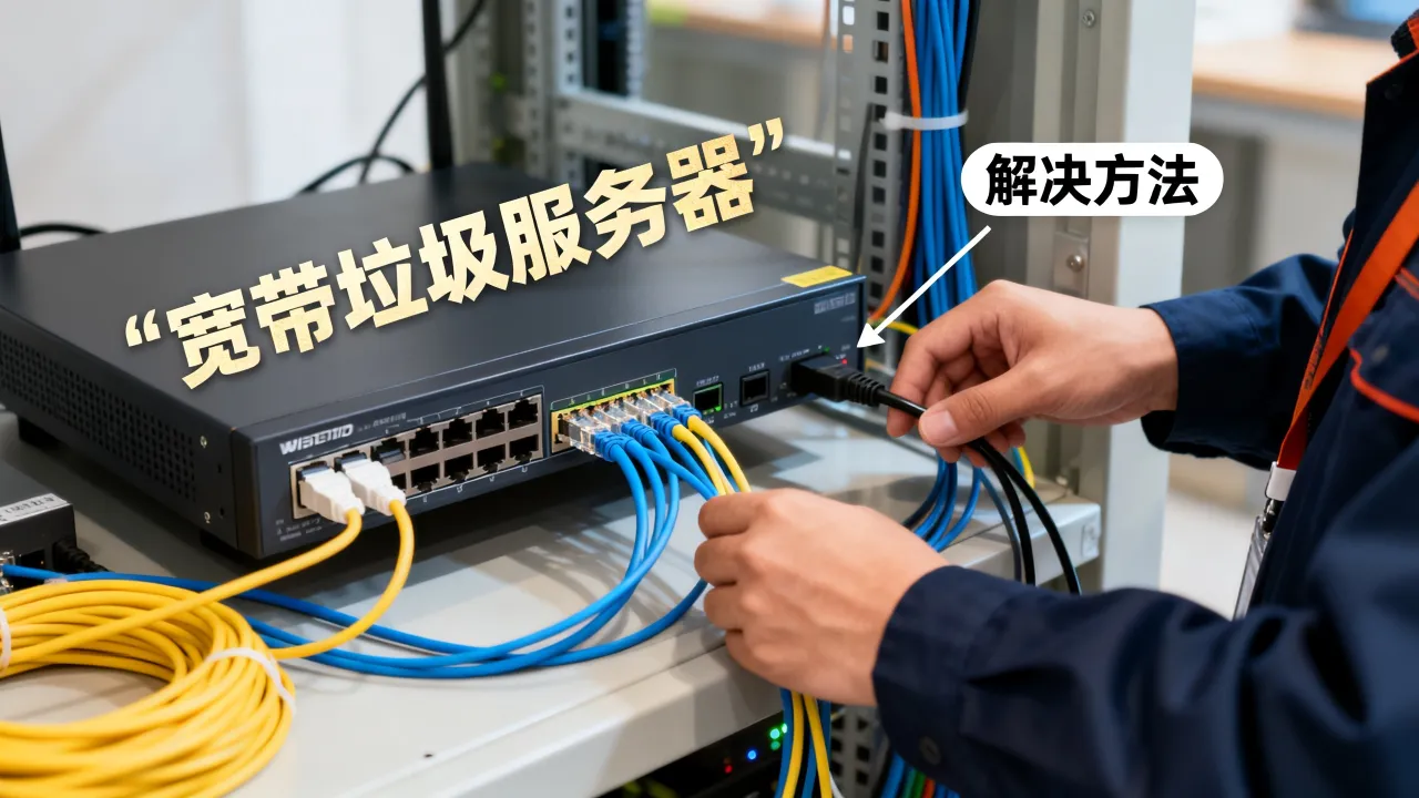 宽带垃圾服务器是什么？垃圾服务器怎么解决？