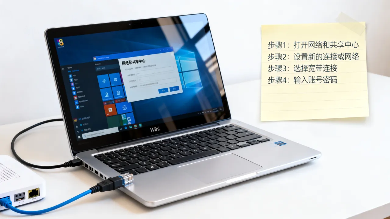 win8如何宽带连接电脑连接服务器，win8系统宽带连接失败怎么办