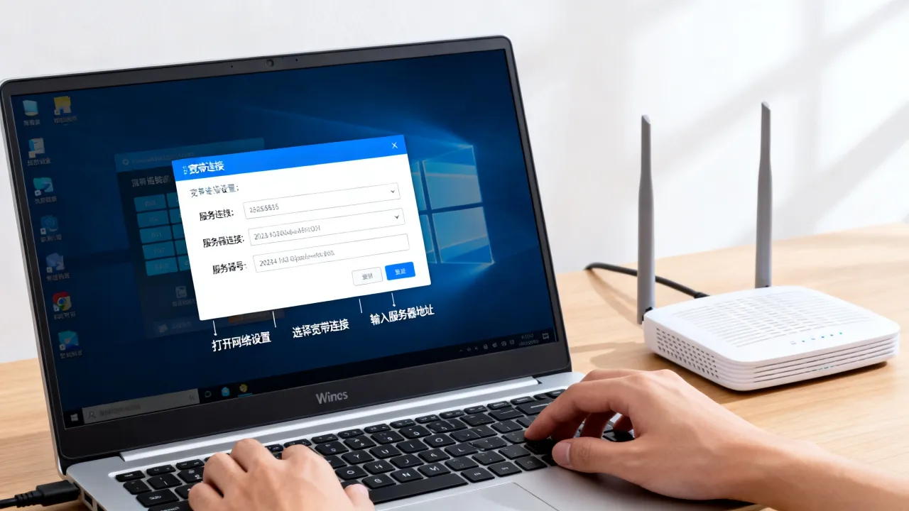 Win10系统如何连接宽带服务器地址?宽带连接地址怎么填 Win10系统如何连接宽带服务器地址?宽带连接地址怎么填
