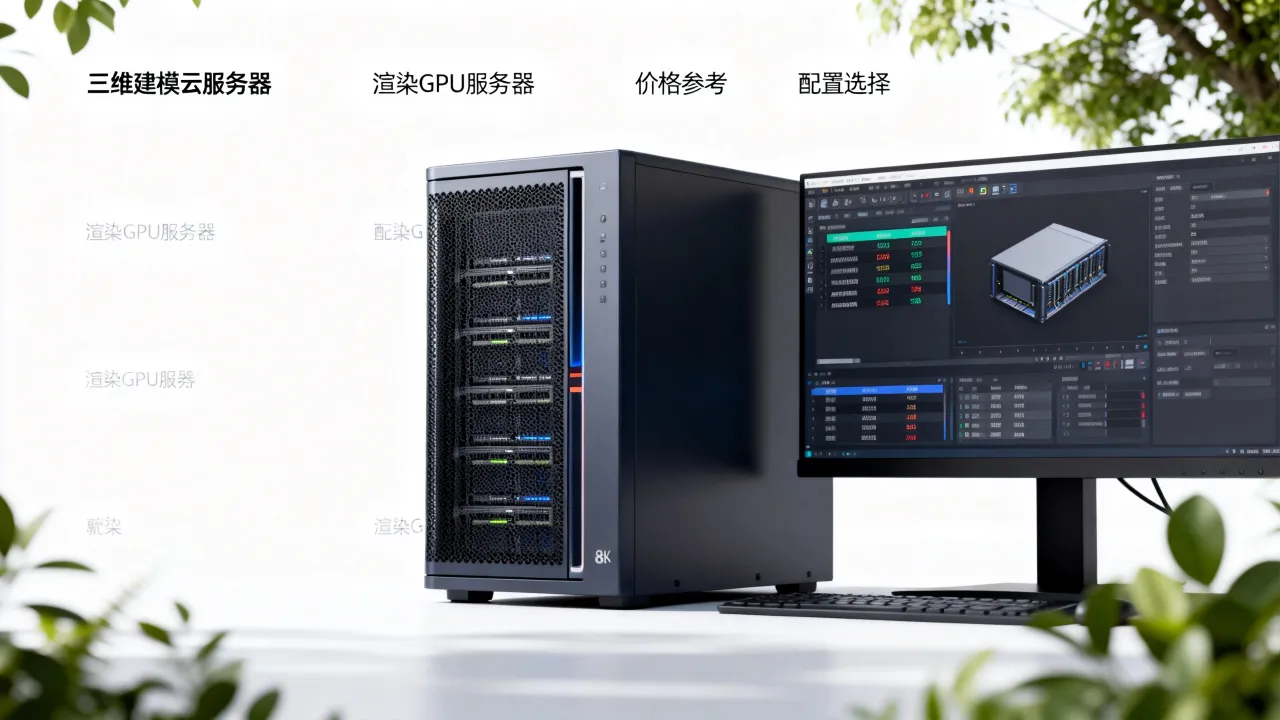三维建模云服务器价格是多少，渲染GPU服务器租用配置怎么选