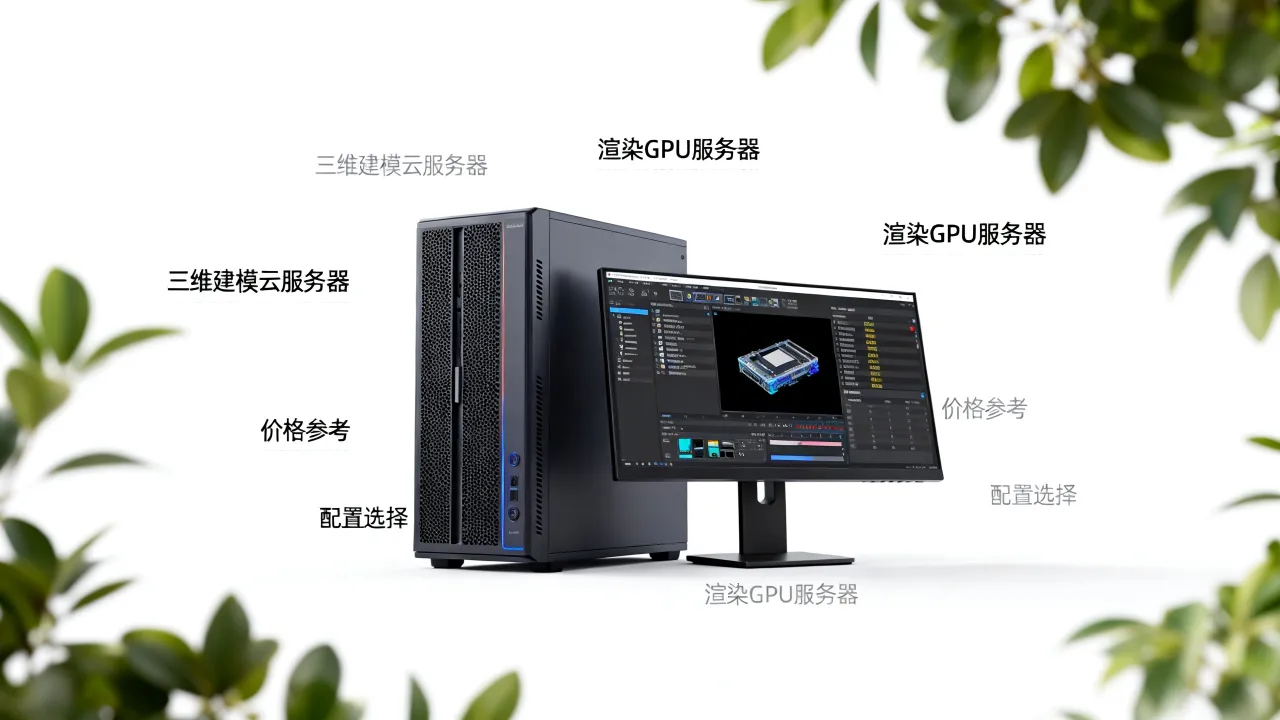 三维建模云服务器价格是多少，渲染GPU服务器租用配置怎么选