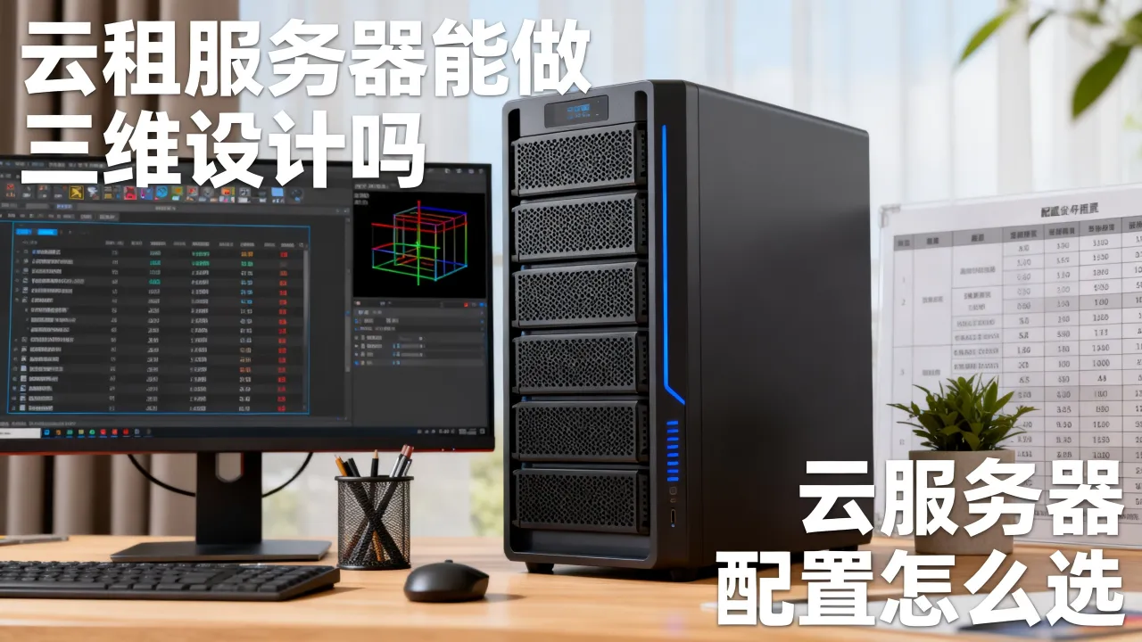 云租服务器能做三维设计吗，云服务器配置怎么选？
