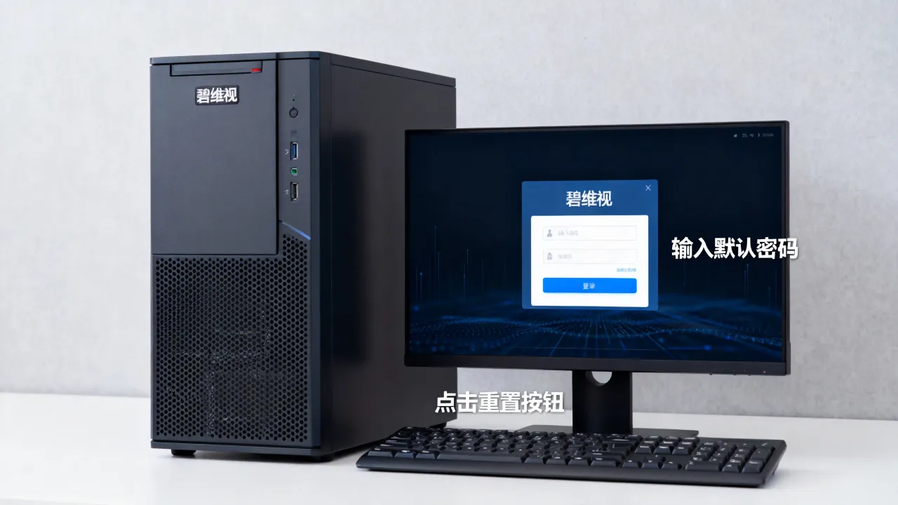 碧维视服务器登入密码是多少，默认登录密码忘了怎么重置