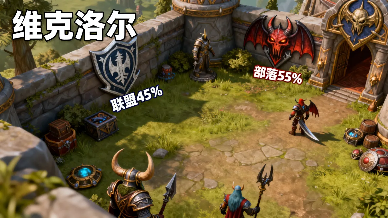 维克洛尔服务器平衡吗，魔兽世界怀旧服阵营比例是多少