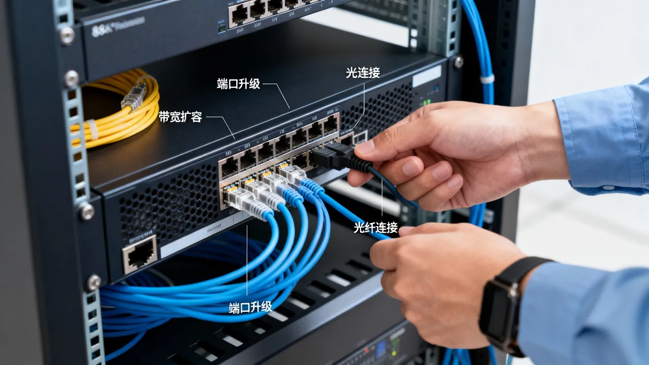 如何给服务器增加宽带？服务器带宽不够怎么扩容