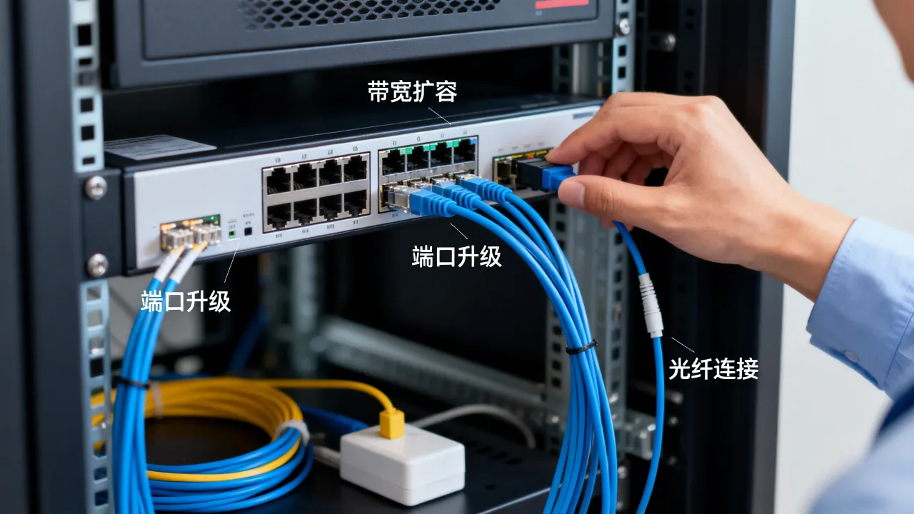 如何给服务器增加宽带？服务器带宽不够怎么扩容