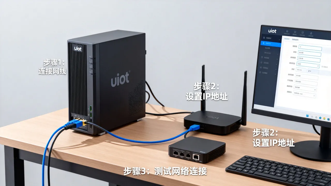 uiot服务器如何连接宽带，具体设置步骤和网络配置方法有哪些？