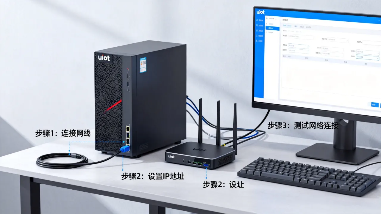 uiot服务器如何连接宽带，具体设置步骤和网络配置方法有哪些？
