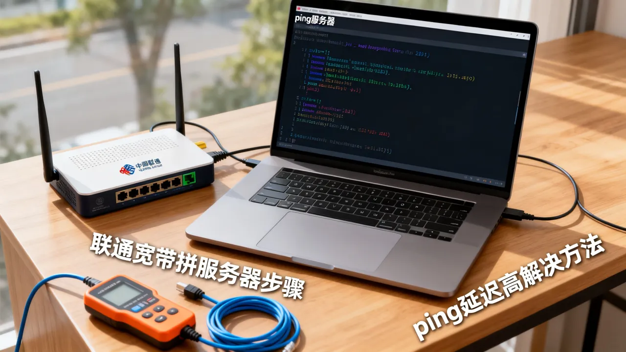 联通宽带如何拼服务器？联通宽带ping服务器延迟高怎么办