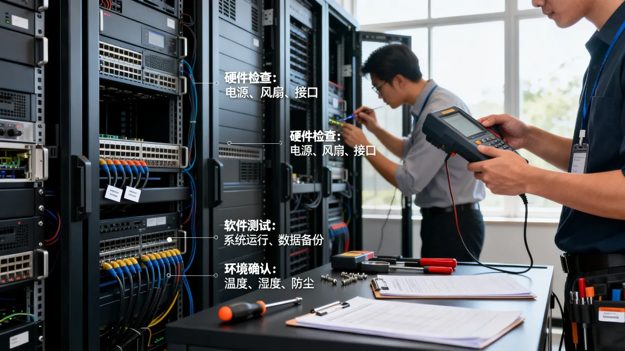 服务器维保验收报告怎么写？验收标准和流程有哪些？