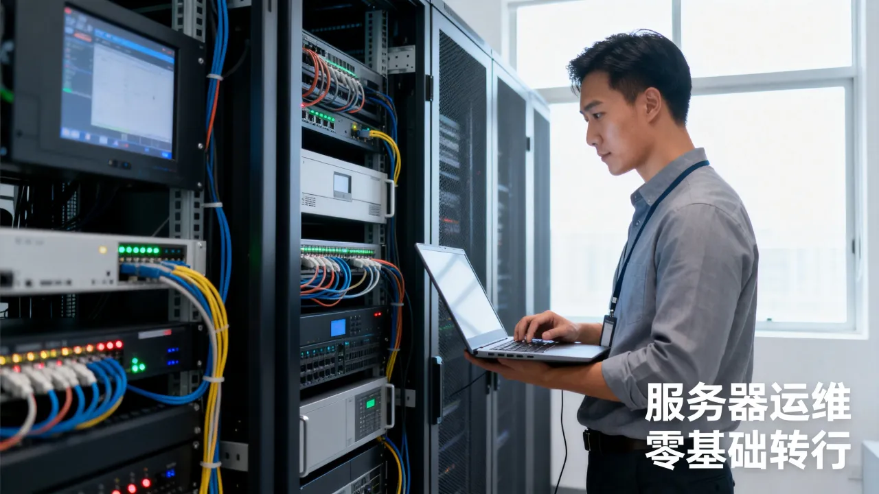 做服务器运维有前途吗，零基础三十岁转行来得及吗？