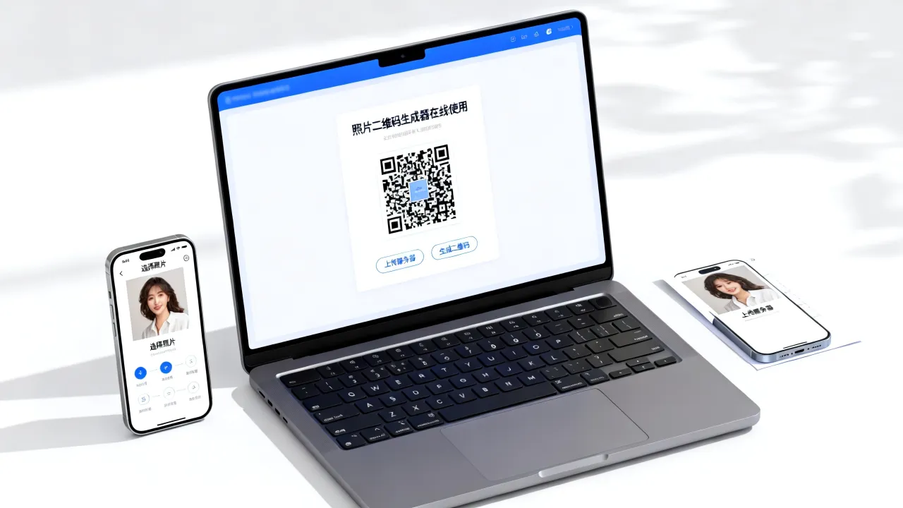 照片上传服务器生成二维码怎么做？照片二维码生成器在线使用