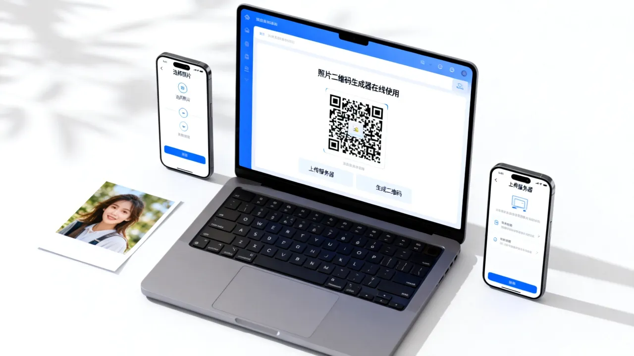 照片上传服务器生成二维码怎么做？照片二维码生成器在线使用