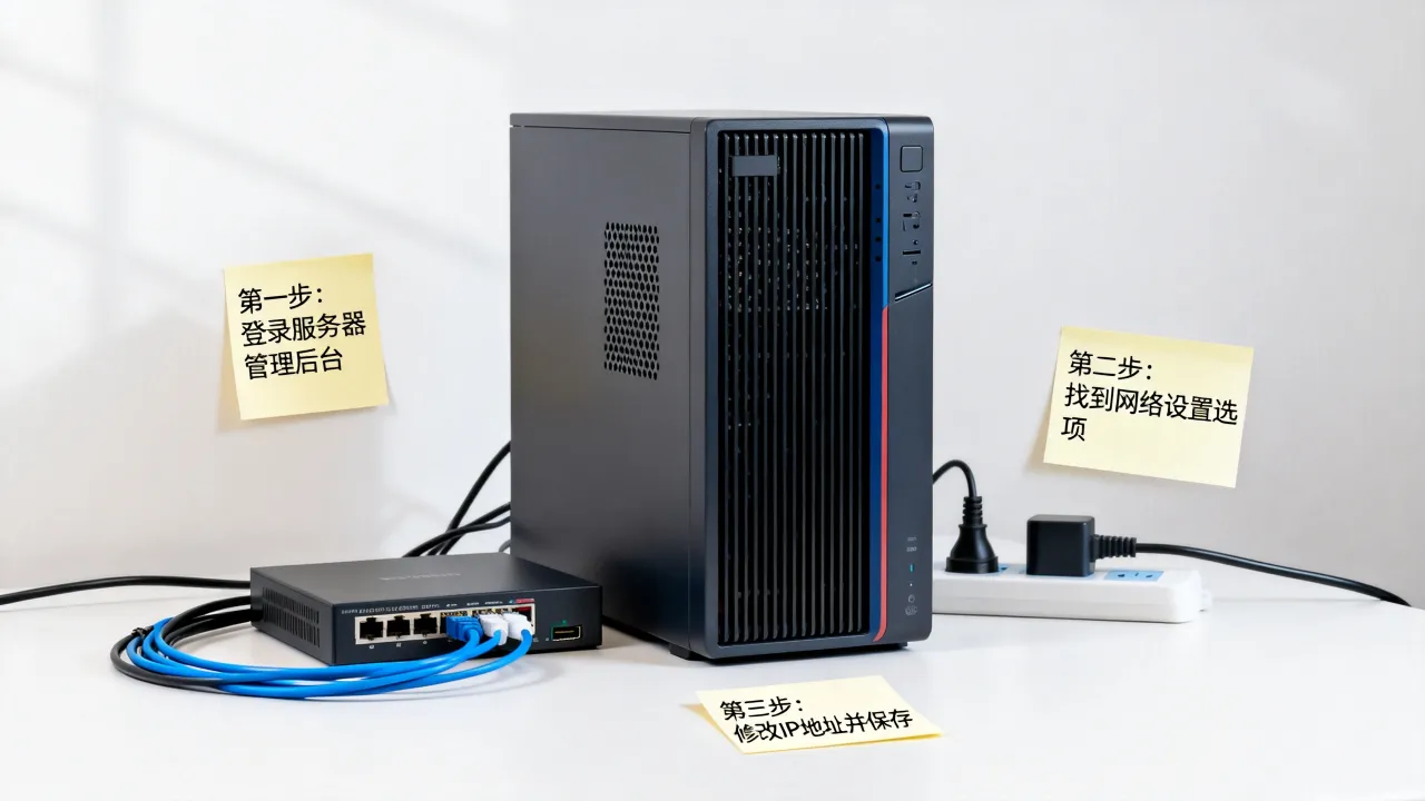 如何改服务器宽带IP?服务器IP地址怎么修改 如何改服务器宽带IP?服务器IP地址怎么修改