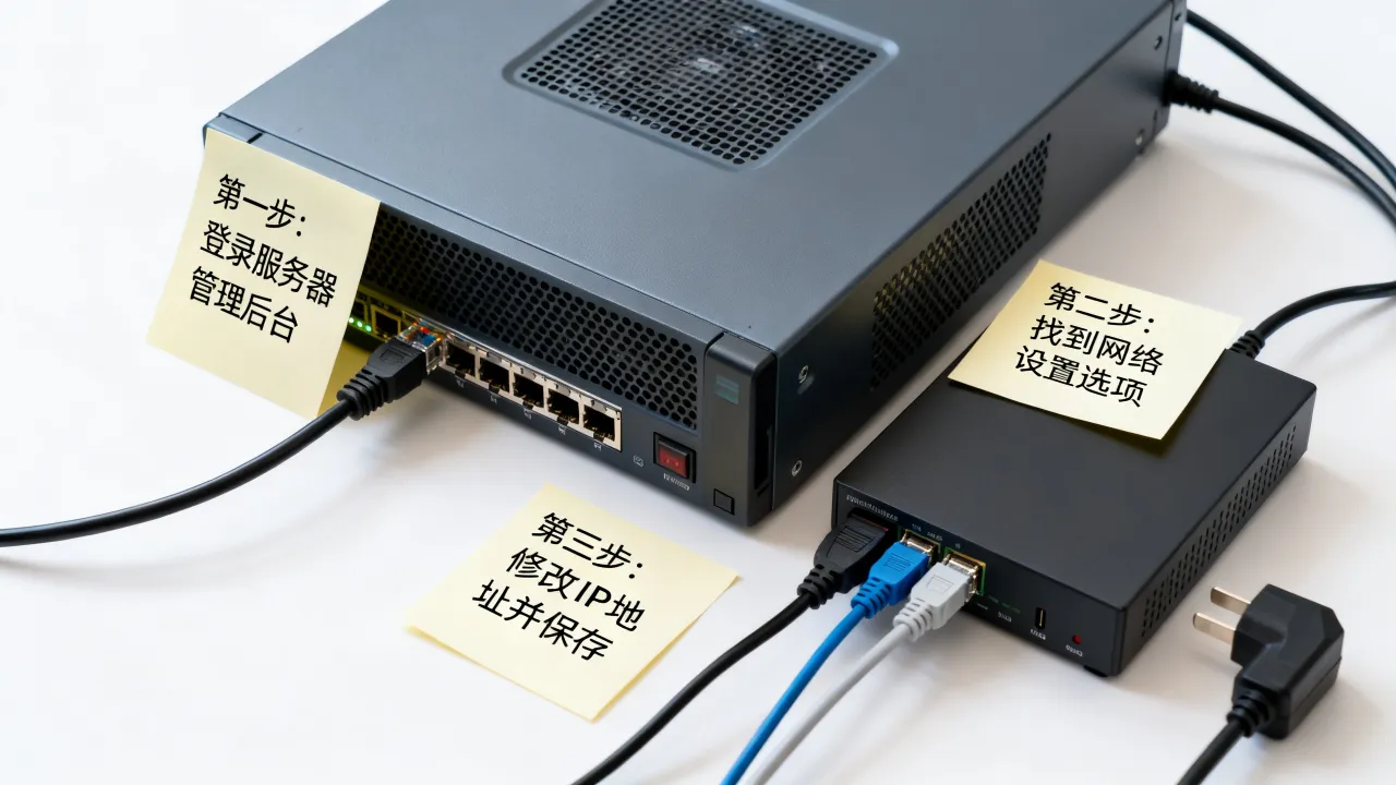 如何改服务器宽带IP?服务器IP地址怎么修改 如何改服务器宽带IP?服务器IP地址怎么修改