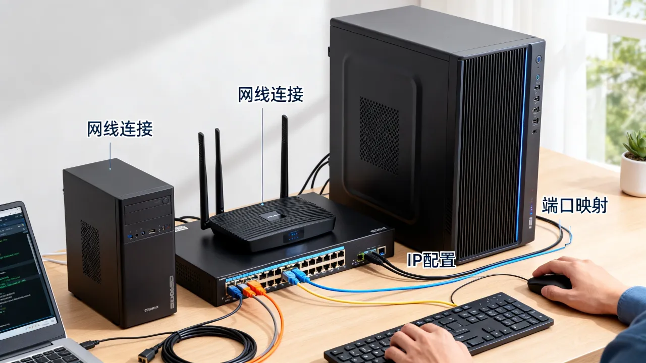 如何创建宽带服务器？自己怎么搭建宽带服务器