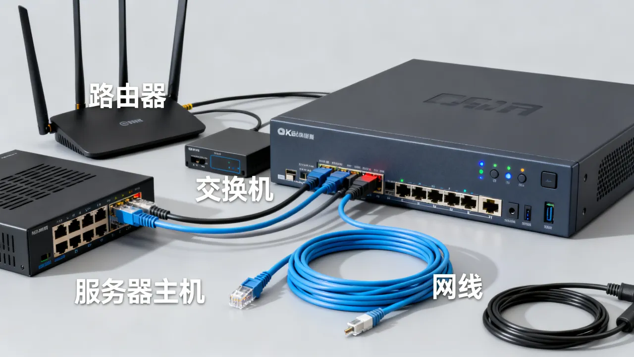 如何组建宽带服务器，宽带服务器搭建需要什么设备和步骤