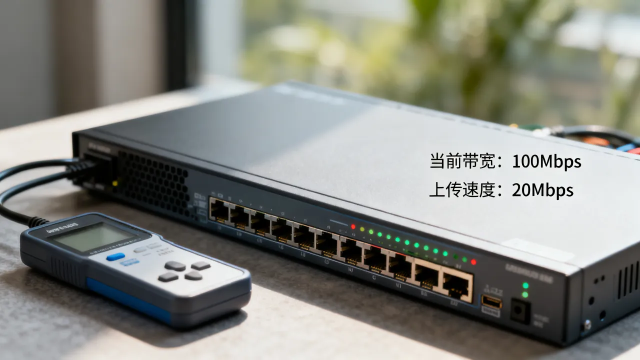 如何判断服务器宽带？怎么查看服务器带宽大小？