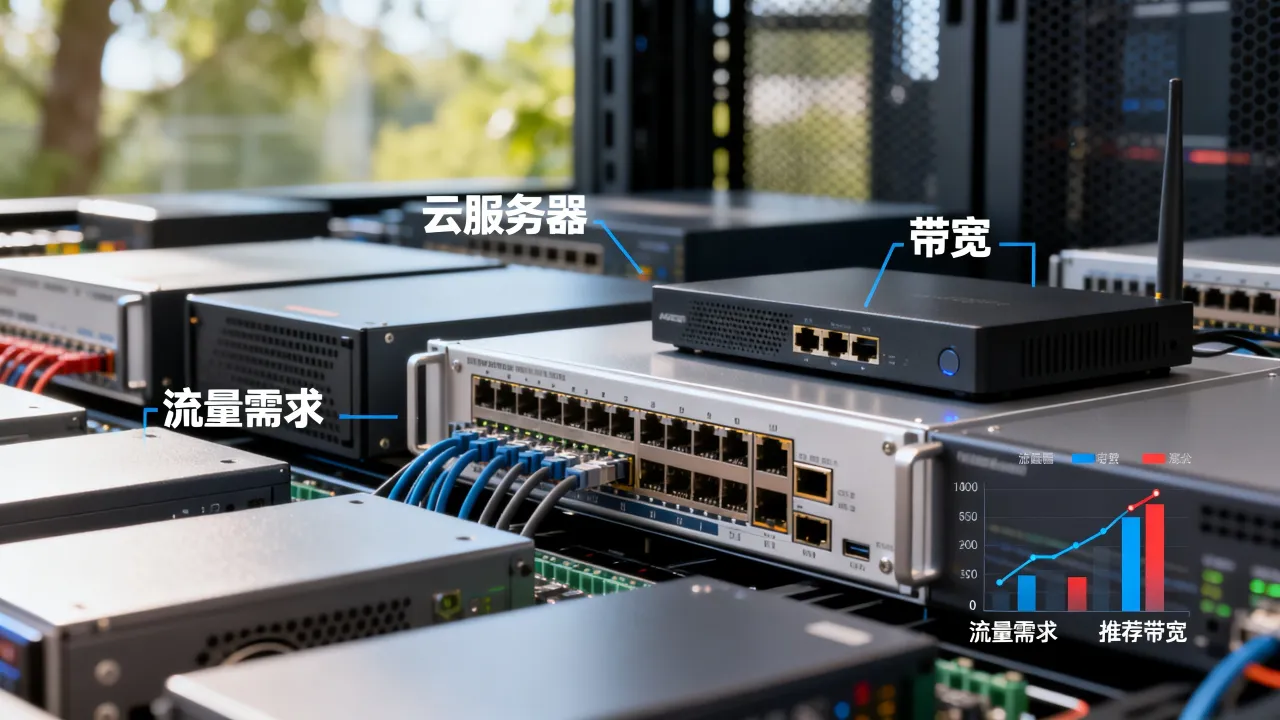 服务器如何选择宽带,企业租用云服务器带宽多少合适?