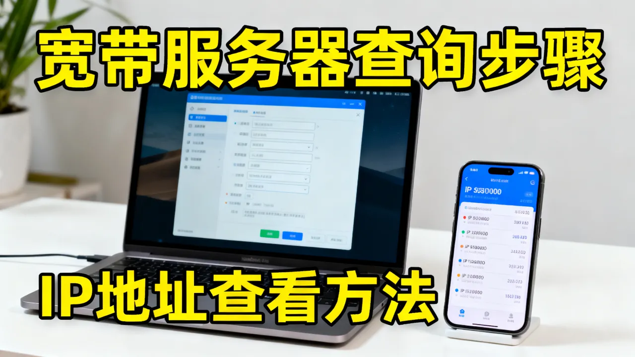 宽带服务器如何查询?宽带服务器IP地址在哪里查看 宽带服务器如何查询?宽带服务器IP地址在哪里查看
