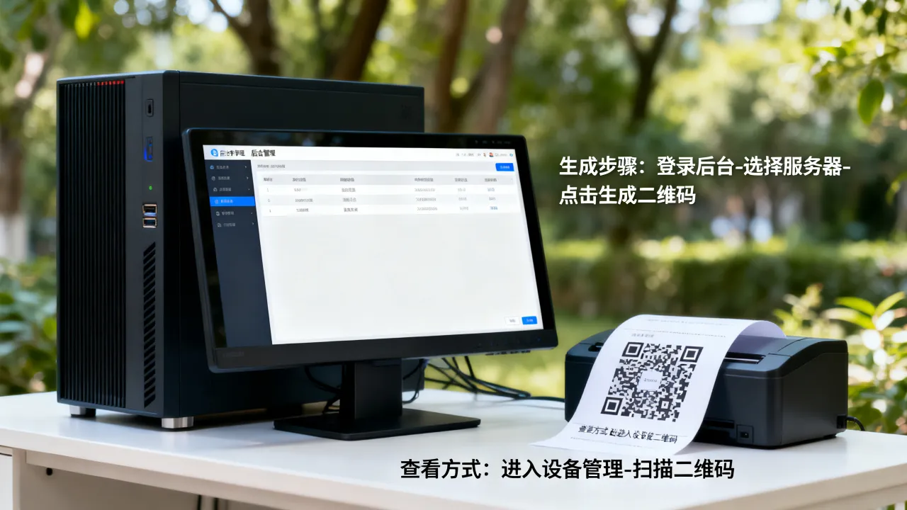 服务器二维码在哪，服务器后台二维码在哪里生成与查看