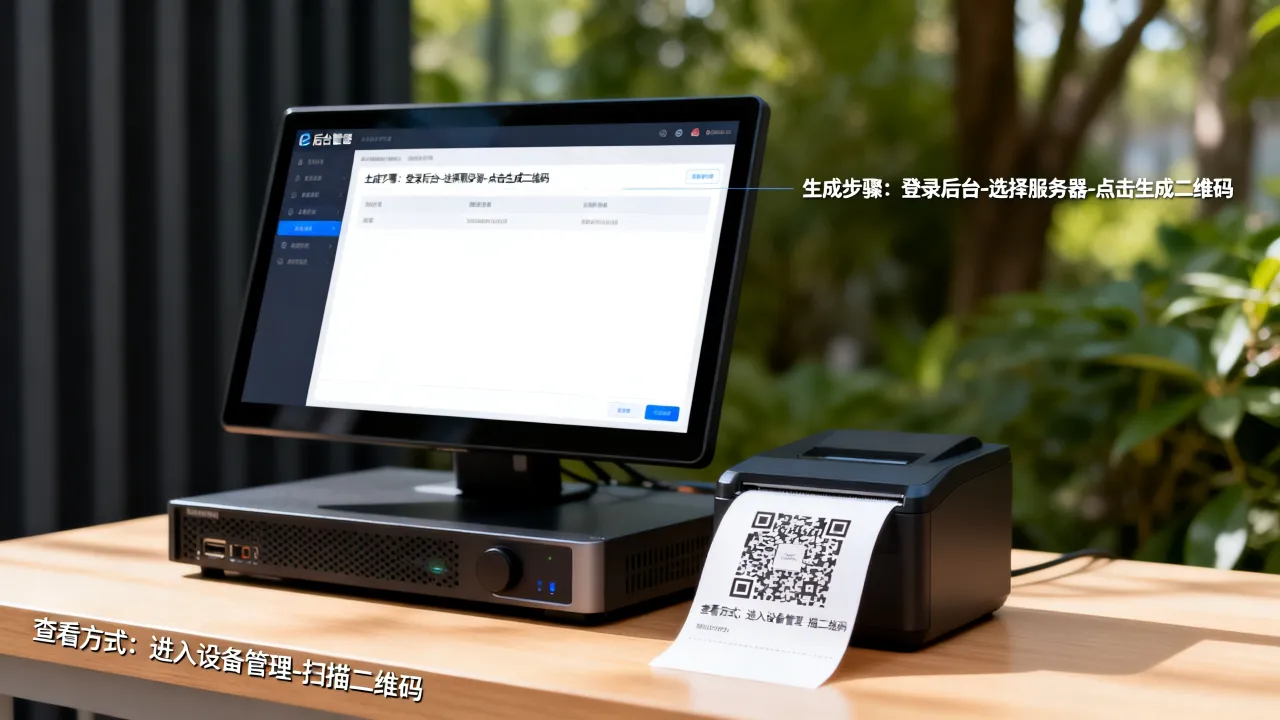 服务器二维码在哪，服务器后台二维码在哪里生成与查看
