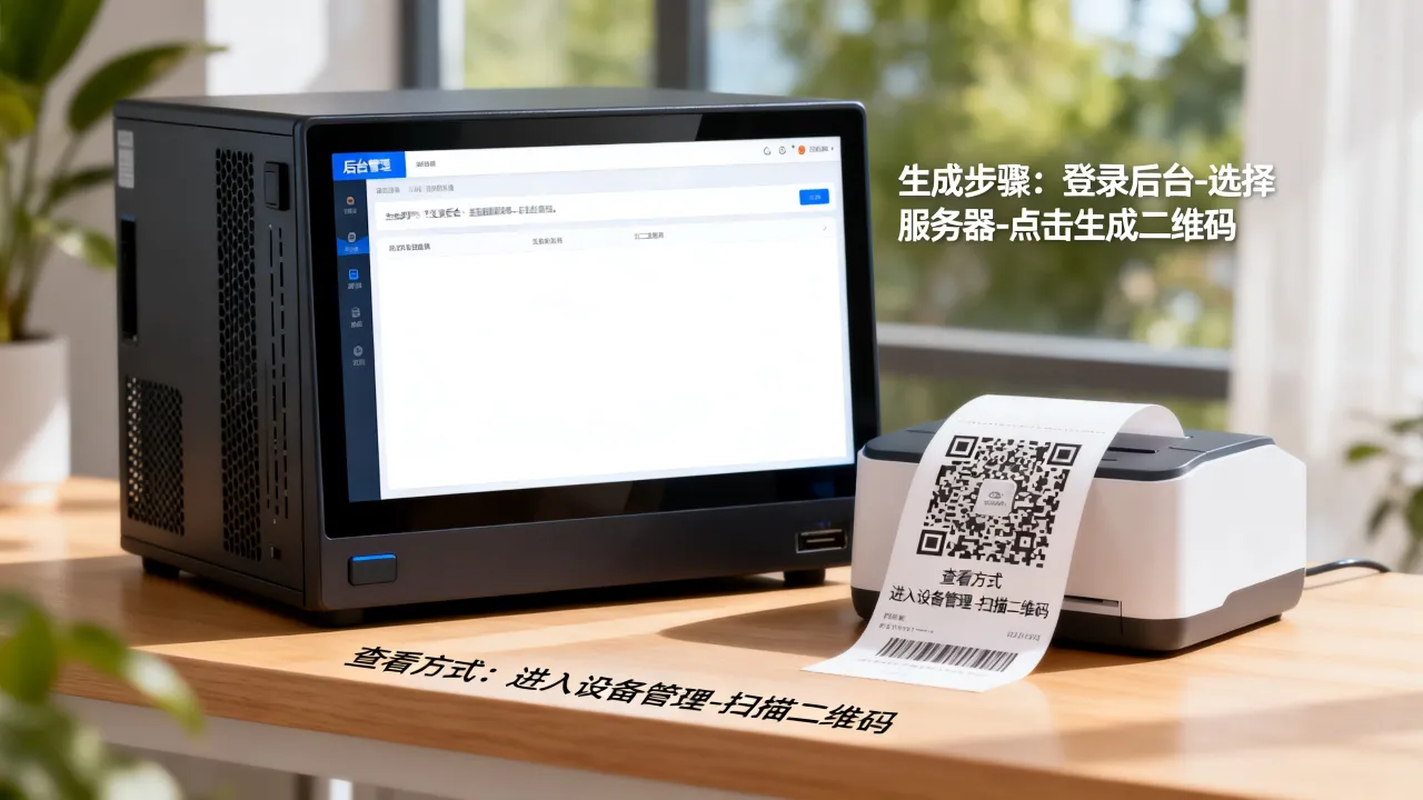 服务器二维码在哪，服务器后台二维码在哪里生成与查看