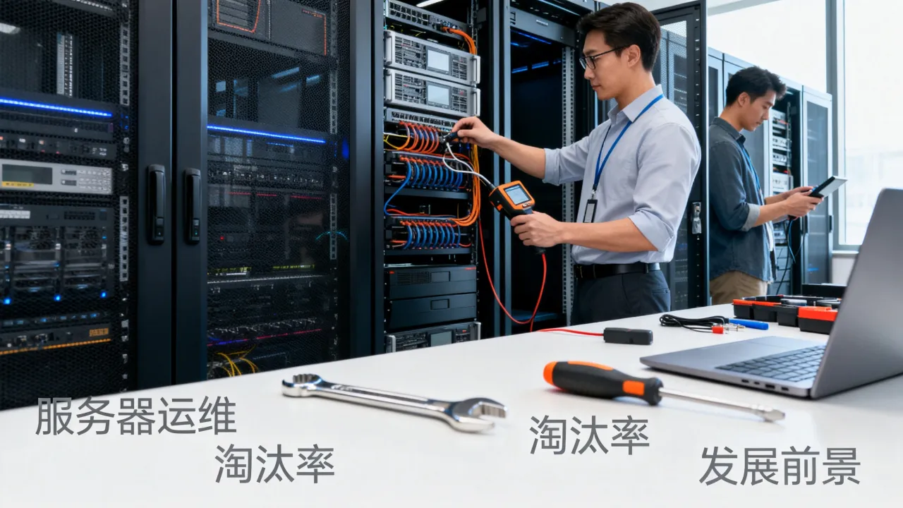 服务器运维淘汰率高吗，现在入行还有发展前景吗？