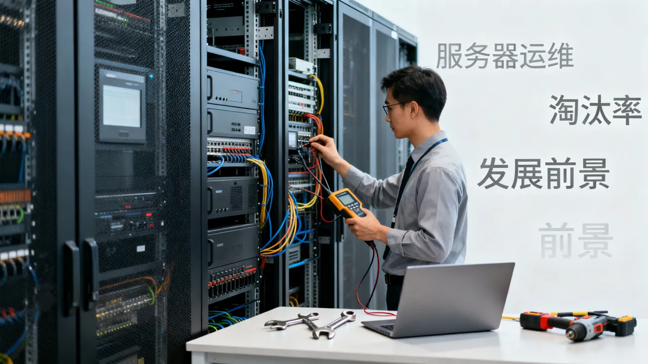 服务器运维淘汰率高吗，现在入行还有发展前景吗？