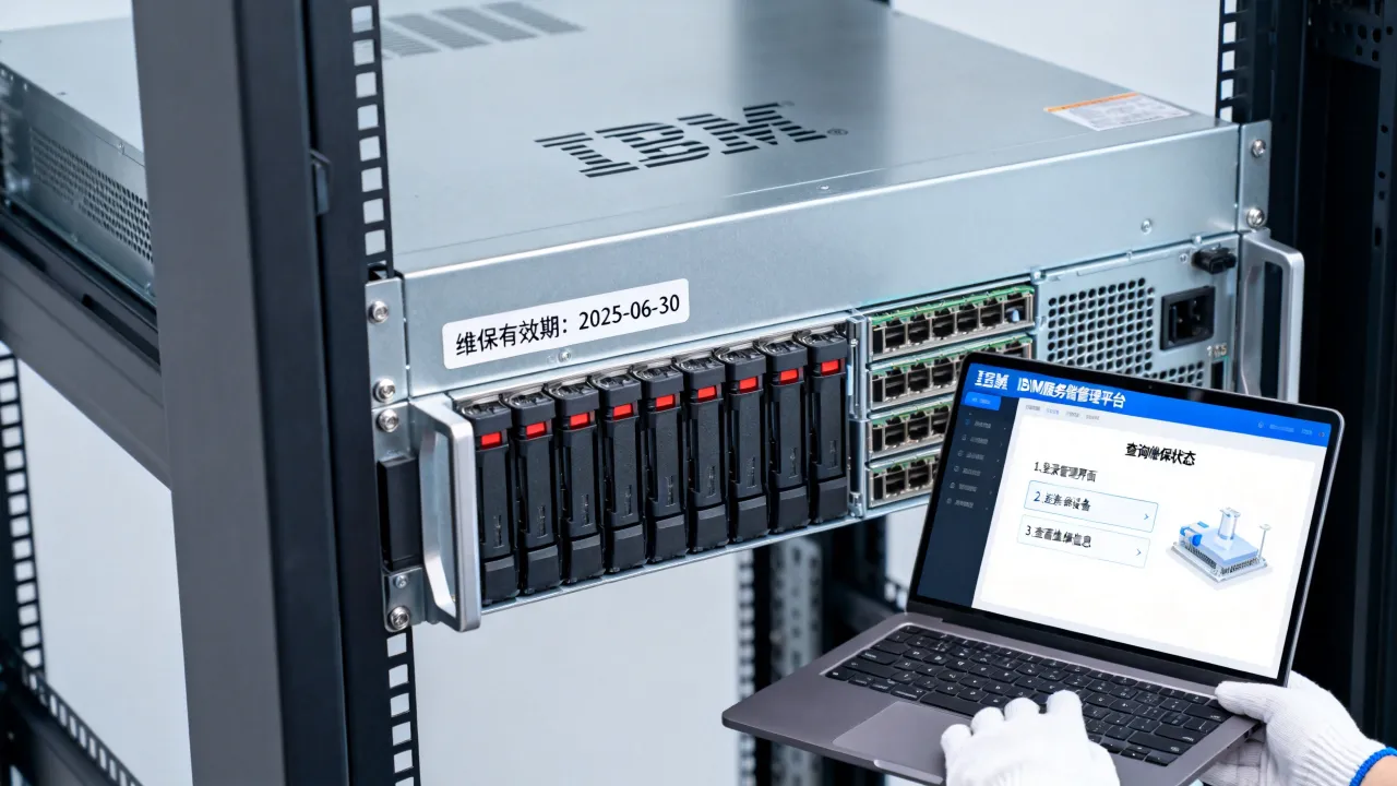 IBM服务器维保过期时间怎么查？IBM服务器维保查询方法