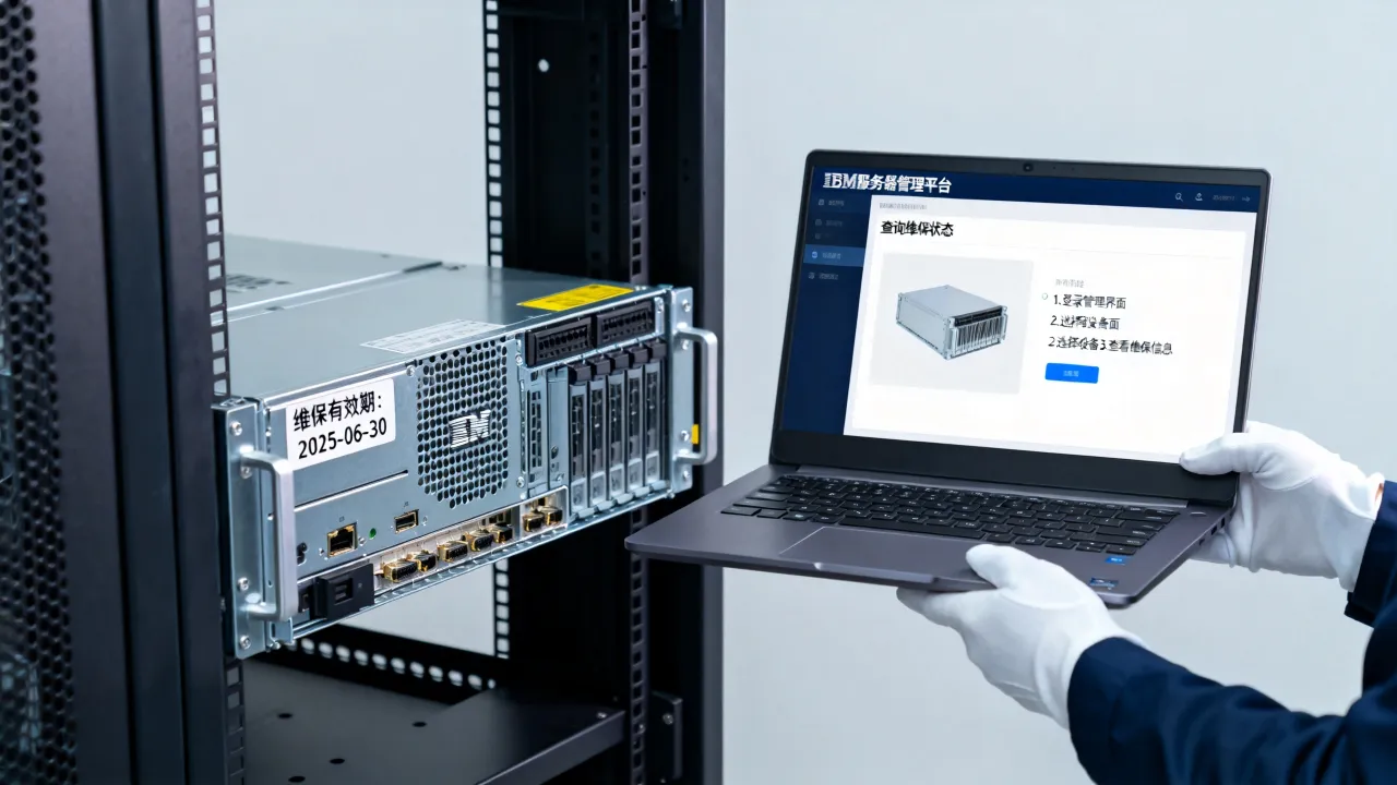 IBM服务器维保过期时间怎么查？IBM服务器维保查询方法