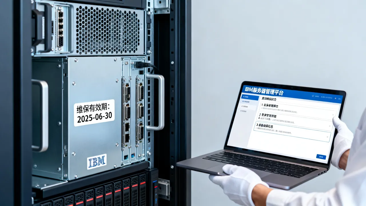 IBM服务器维保过期时间怎么查？IBM服务器维保查询方法