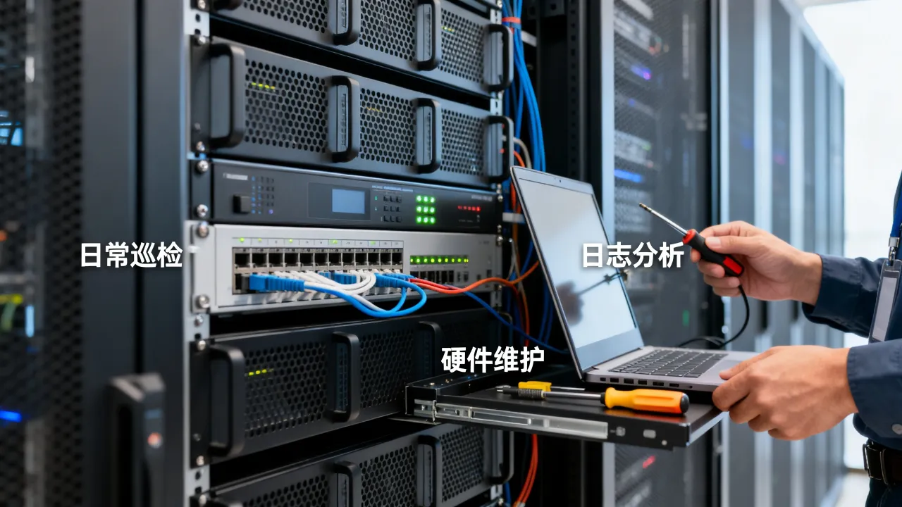 网络服务器运维怎么做?服务器日常维护有哪些关键步骤?