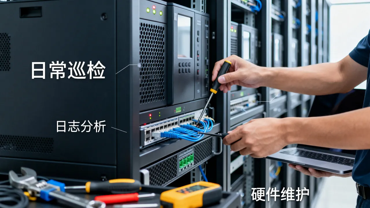 网络服务器运维怎么做？服务器日常维护有哪些关键步骤？