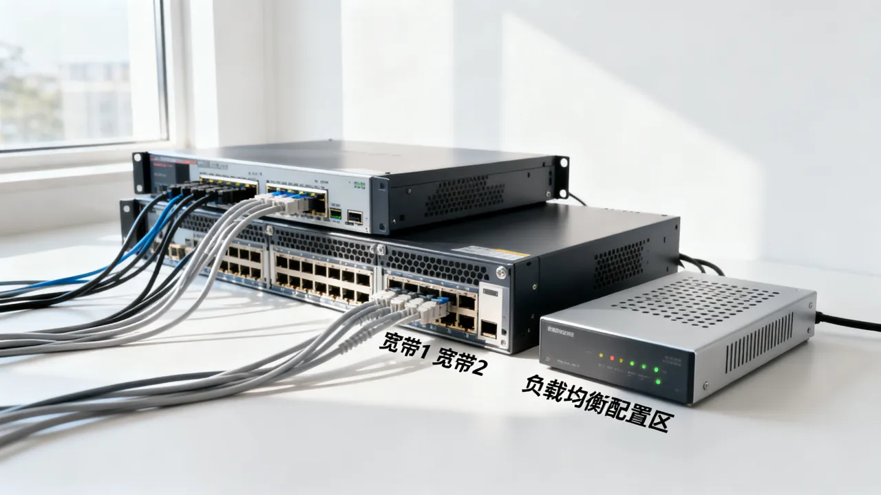 服务器如何多条宽带？多条宽带聚合与负载均衡怎么配置？
