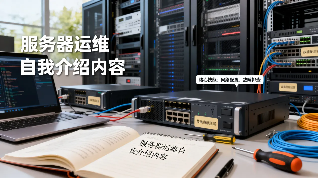 服务器运维的自我介绍有哪些内容，新手怎么快速掌握核心技能？
