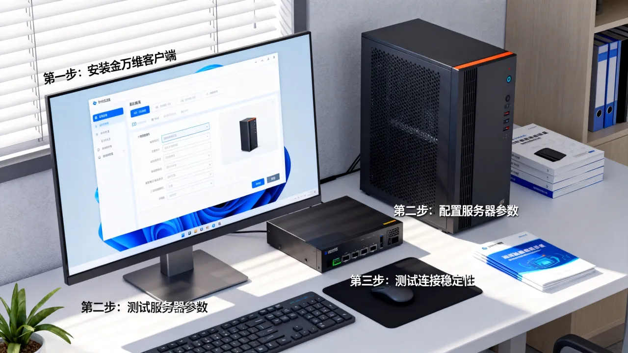 金万维远程服务器怎么配置？金万维远程服务器配置步骤详解
